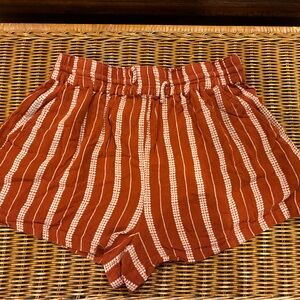 ⭐️3/$15⭐️Striped Brown Women's Shorts